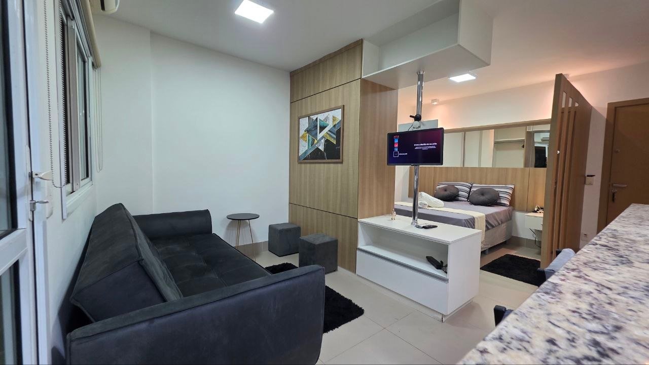 Studio Aconchegante com Garagem e Ar Condicionado